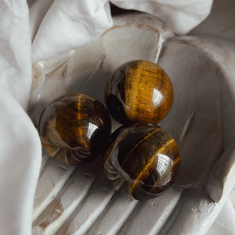 sfera in Occhio di Tigre